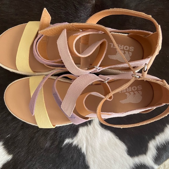 🔖 SOREL Cameron Wedge (1999211553) Shale Mauve Sea Salt - Picture 8 of 13